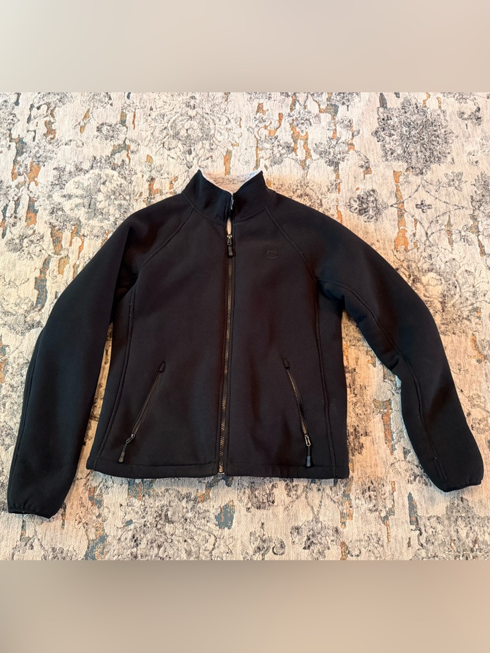 Women’s Fleece Jacket Size L with Sherpa Lining